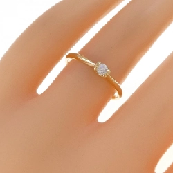 Nhẫn kim cương K18YG 0.109CT - Hàng hiệu Authentic 853077