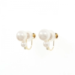 K18YG Bông tai ngọc trai Akoya - Hàng hiệu Authentic 873803