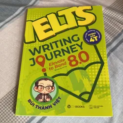 Sách Ielts WRITING  journey 8.0 gốc chuẩn đẹp