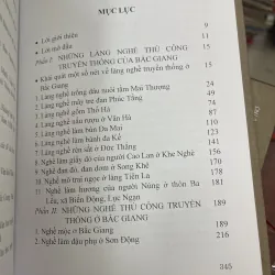 LÀNG NGHỀ VÀ NHỮNG  NGHỀ THỦ CÔNG TRUYỀN THỐNG Ở BẮC GIANG 937182