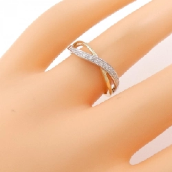 Nhẫn kim cương K14YG/K14WG 671524