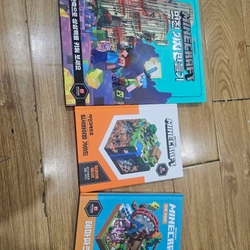 Combo 3q Minecraft bìa cứng như hình 
100k