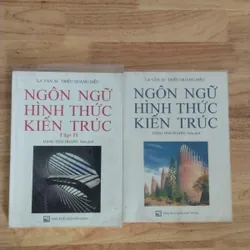 Bộ 2 cuốn kiến trúc: Ngôn ngữ hình thức kiến trúc (cũ)