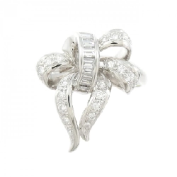 PM900 Nhẫn Kim Cương Ruy Băng 0.50CT - Hàng hiệu Chính hãng 851764