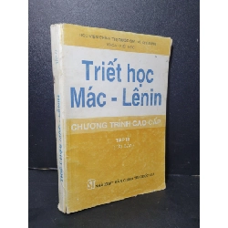 (TẶNG BOOKMARK) Triết học Mác - Lênin chương trình cao cấp tập 3 mới 80% bẩn bìa, ố vàng, có chữ viết, gạch chân 1995 RBK2205 GIÁO TRÌNH, CHUYÊN MÔN