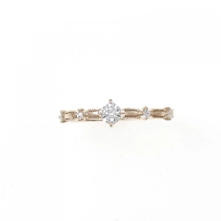 Nhẫn kim cương 750PG 0.114CT 669668