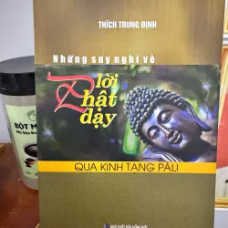NHỮNG SUY NGHĨ VỀ LỜI PHẬT DẠY QUA KINH TẠNG PALI 1025230