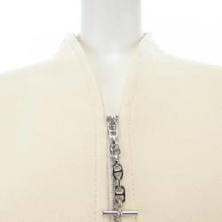 【Mã giảm giá】Áo khoác không cổ HERMES 641814