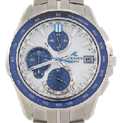 Đồng hồ sóng radio Casio Oceanus OCW-S7000D-7AJF TI Solar Quartz - Hàng hiệu Chính hãng