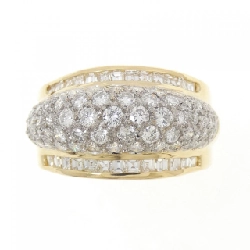 Nhẫn kim cương Pavé 750YG/750WG 2.00CT - Hàng hiệu Chính hãng 849500