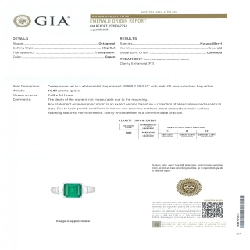 Nhẫn Emerald PT900 2.35CT xuất xứ Colombia 667945