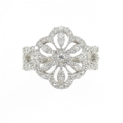 Nhẫn kim cương hoa PT900 0.50CT - Hàng hiệu Authentic 848619