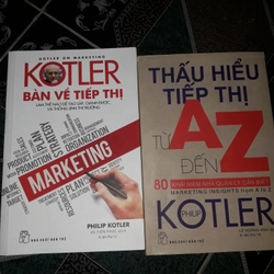 BỘ 2 CUỐN MARKETING : KOTLER BÀN  VỀ TIẾP THỊ