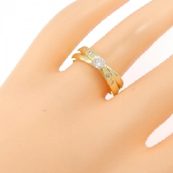 Nhẫn kim cương K18YG 0.22CT - Hàng hiệu Authentic 850184