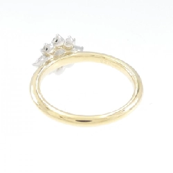 Nhẫn kim cương 750YG/PT950 0.28CT D IF 3EXT - Hàng hiệu Authentic 873009