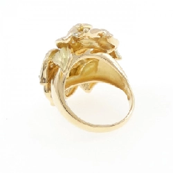 Nhẫn kim cương lá K18YG 0.31CT - Hàng hiệu Chính hãng 849979