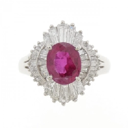 Nhẫn Ruby PT900 1.13CT - Hàng hiệu Chính hãng 850686