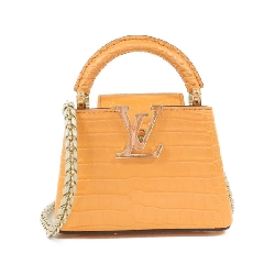 Túi xách Louis Vuitton Exotic Leather Capucines NANO N82388 - Hàng hiệu Authentic