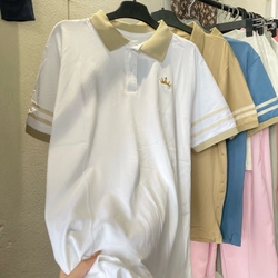 Áo Polo Nam Màu Đen Trắng Xanh Be Size M L XL 495921