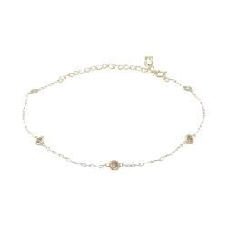 K18YG Vòng tay kim cương 0.30CT - Hàng hiệu Chính hãng 872247