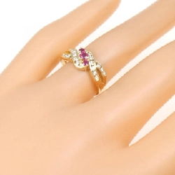 Nhẫn Ruby 18KTYG 0.22CT 672512