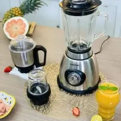 Máy xay siinh tố 3 cối xay đa năng, động cơ nguyên chất, bền bỉ - an toàn sức khỏe 927441
