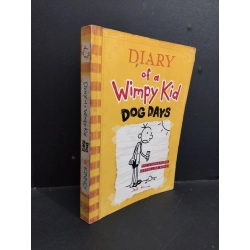 Diary of a wimpy kid 4 Dog days mới 90% bẩn bìa, ố nhẹ, có chữ viết trang đầu HCM1712 Jeff Kinney NGOẠI VĂN