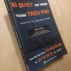 Sách Bí quyết tay trắng thành triệu phú - Adam Khoo