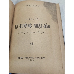 Lịch sử tư tưởng nhật bản - Thích Thiên Ân