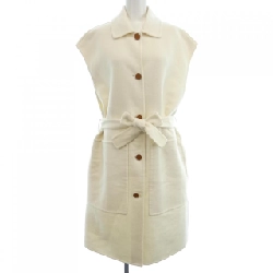 Áo vest dài da cừu Hermès HERMES Crude Cell 0101DA