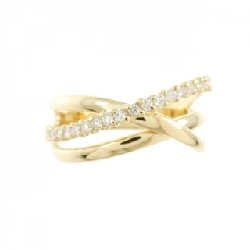 Nhẫn kim cương K18YG 0.14CT 667820