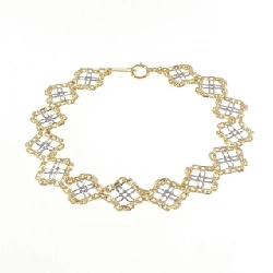 K18YG/PT850 Vòng tay - Hàng hiệu Chính hãng 874594