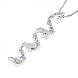 K18WG Dây chuyền kim cương 0.53CT - Hàng hiệu Authentic 863400