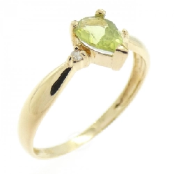Nhẫn Peridot K18YG