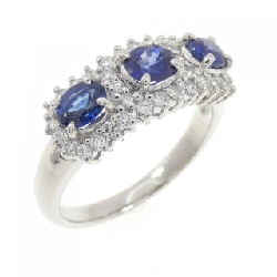Nhẫn Sapphire PT900 0.98CT - Hàng hiệu Chính hãng