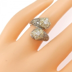 Nhẫn kim cương 750WG/750YG 0.19CT - Hàng hiệu Authentic 854360