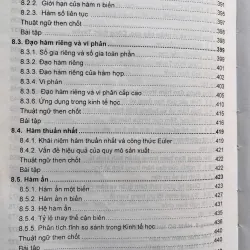 GIÁO TRÌNH TOÁN CAO CẤP CHO CÁC NHÀ KINH TẾ 759932