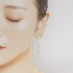 K10YG Bông tai hình khối - Hàng hiệu Chính hãng 869866