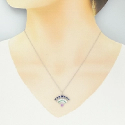 Dây chuyền đá màu Tiffany - Hàng hiệu Authentic 840551