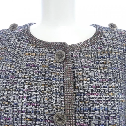 Áo khoác không cổ CHANEL P40905V29665 631766