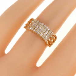 Nhẫn kim cương K18YG 0.30CT - Hàng hiệu chính hãng 855792