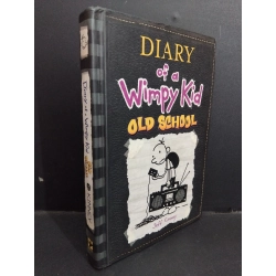 Diary of a wimpy kid 10 Old school (bìa cứng) mới 80% bẩn bìa, ố nhẹ, có mộc đỏ HCM1712 Jeff Kinney NGOẠI VĂN