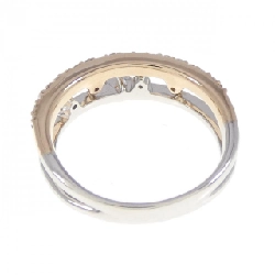 Nhẫn nhẫn ngón út kim cương K18WG/K18PG 0.16CT 673577