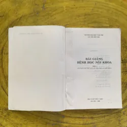 BÀI GIẢNG BỆNH HỌC NỘI KHOA - trường đại học y hà nội 1029461