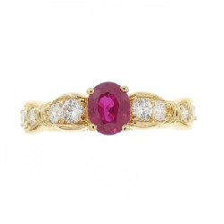 Nhẫn Ruby K18YG 0.544CT - Hàng hiệu Chính hãng 854576