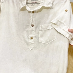 ÁO SƠ MI TRẮNG NGẮN TAY CUBA LIBRE SIZE S *TẶNG QUÀ 0Đ* FREESHIP THÁNG 5+6 323144