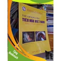 (TẶNG BOOKMARK) Tạp chí khoa học tiêu hóa việt nam số 52 mới 90% 2018 RBK0808 TẠP CHÍ, THIẾT KẾ, THỜI TRANG