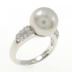 Nhẫn ngọc trai trắng PT900 10.4mm - Hàng hiệu Chính hãng