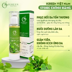 Bộ sản phẩm Sữa rửa mặt và Serum diếp cá IGREEN  8237