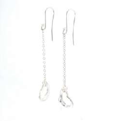 Bông tai Tiffany Open Heart Drop - Hàng hiệu Authentic 843964